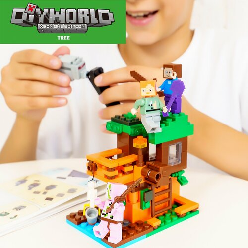 Конструктор Мinecraft аналог лего детский Майнкрафт