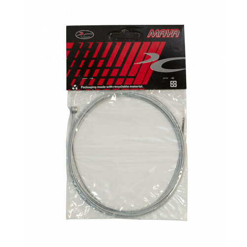 фото Трос тормоза maya 1.5*2050 мм (головка 7x6 мм) для велосипеда