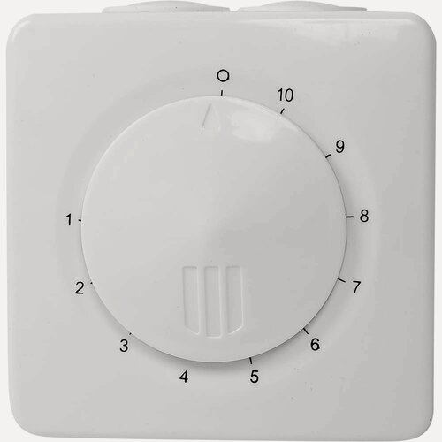 Изображение товара Регулятор скорости ERA РС-Н, для вентилятора, накладной, защита IP44, белый