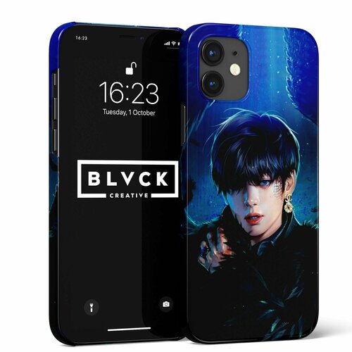 Чехол для IPhone 13 Mini с рисунком Bangtan Boys / Накладка с принтом BTS