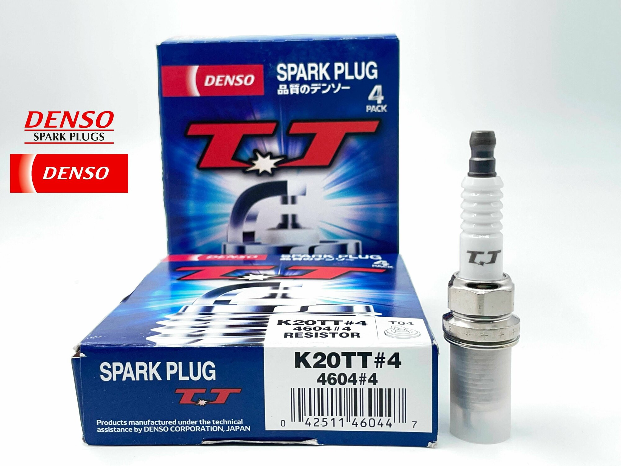 Свеча зажигания DENSO K20TT LADA ВАЗ Гранта, Калина, Ларгус, Хрей, Веста (Комплект 4 шт) — фото 11
