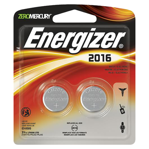 Батарейка Energizer CR2016, 2шт*5уп. батарейки energizer lithium cr2016 бл 2шт