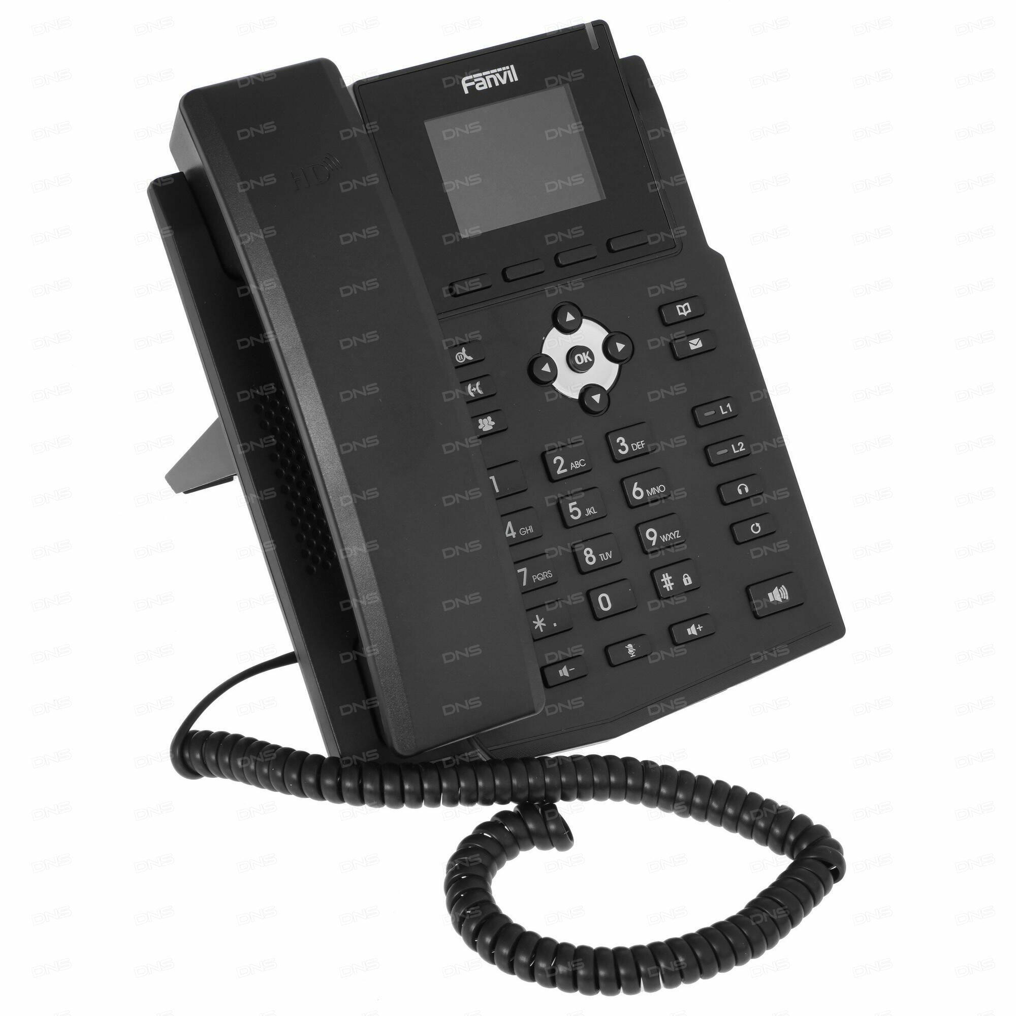 Телефон IP Fanvil X3S Pro черный - фото №12