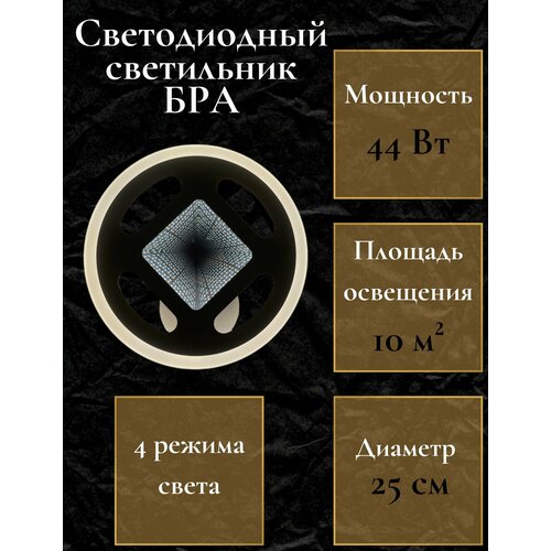 Настенный светодиодный светильник БРА белый с пультом управления MyLight 21014/1 LED 44W