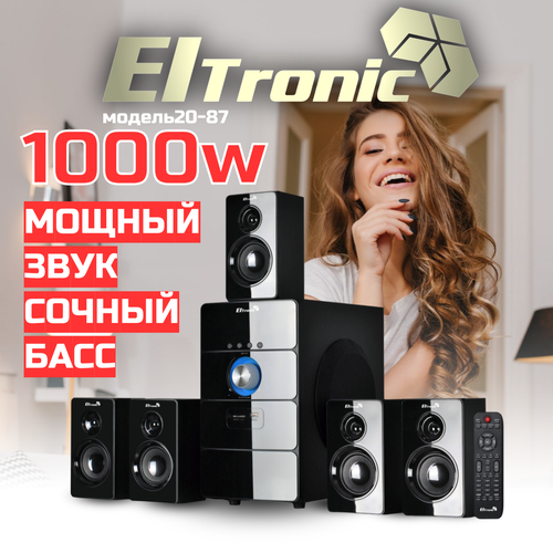 Акустическая система 51 ELTRONIC 20-87 HOME SOUND черная 1520000₽