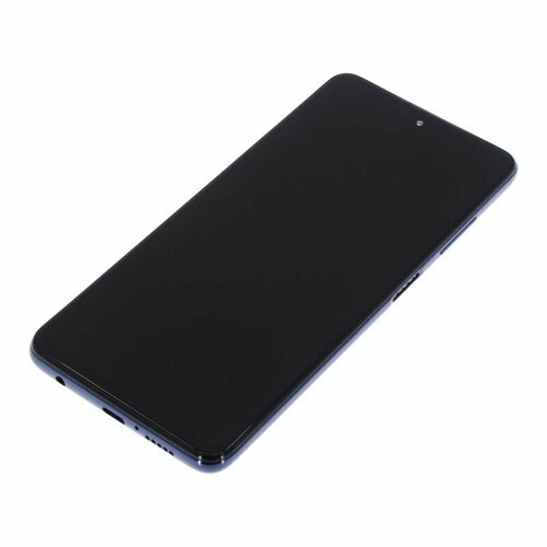 Дисплей для POCO X3 NFC / X3 Pro (в сборе с тачскрином) в рамке, черный, 100% дисплей для xiaomi mi 10t lite poco x3 nfc poco x3 pro в сборе с тачскрином черный aaa