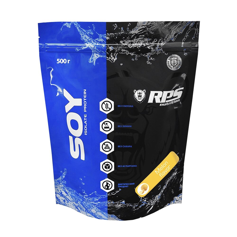 RPS Nutrition Soy Protein, 500 g (дыня)