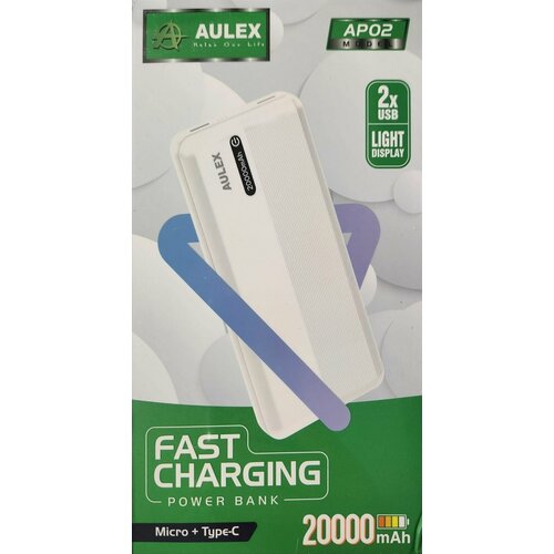 Внешний аккумулятор Powerbank AULEX AP02 20000 mAh 149900₽