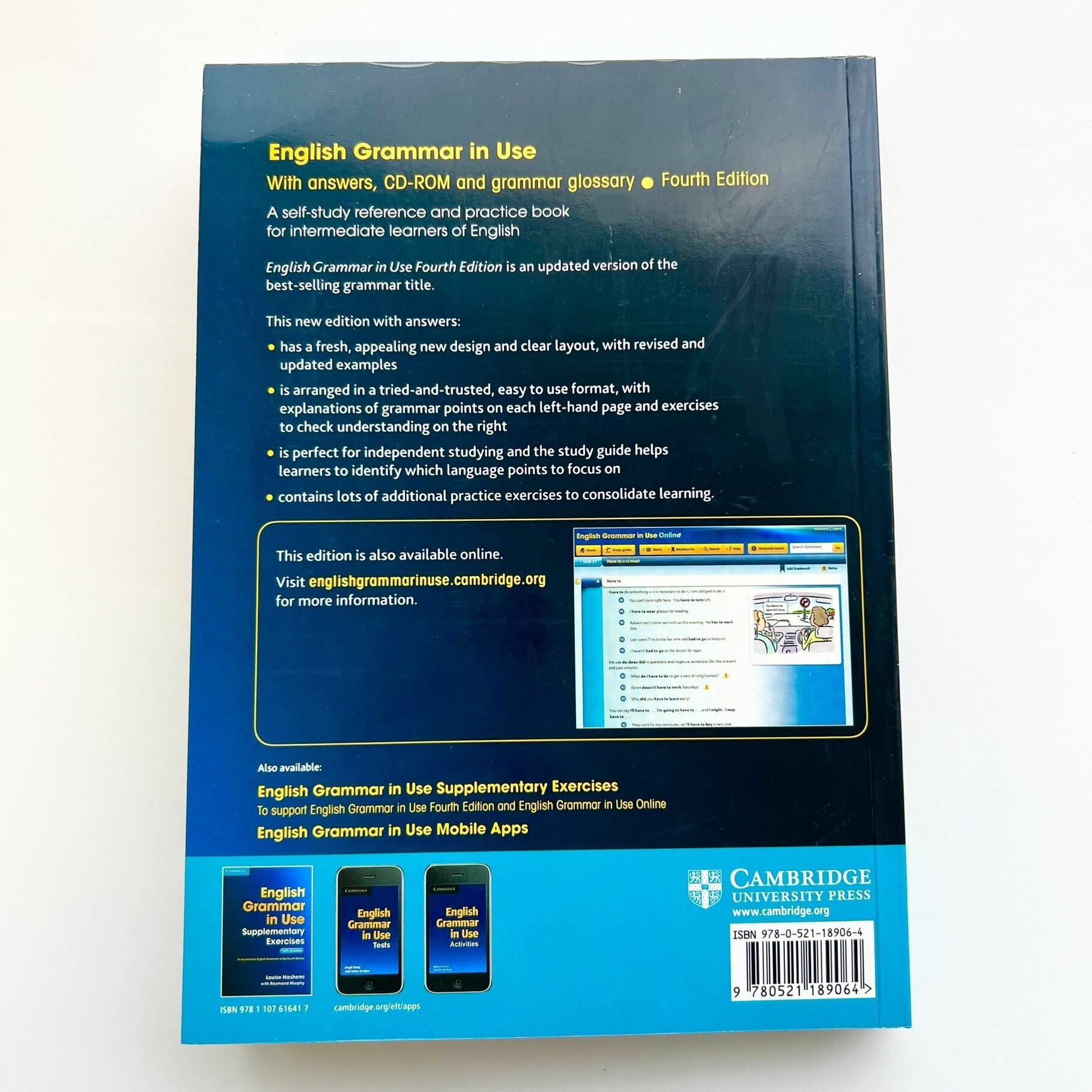English grammar in use fourth edition (4 издание) с ответами+ CD диск - фото №11
