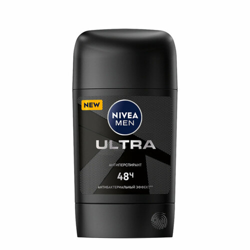 Антиперспирант Nivea Men Ultra, 50 мл, стик