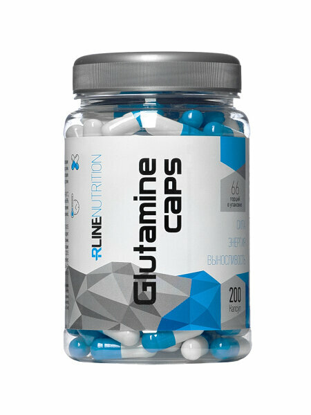 R-LINE Glutamine, 200 caps (200 капсул)