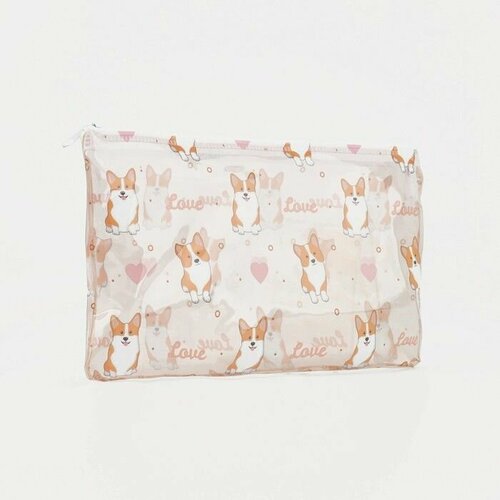 фото Косметичка 20х12, бежевый promarket