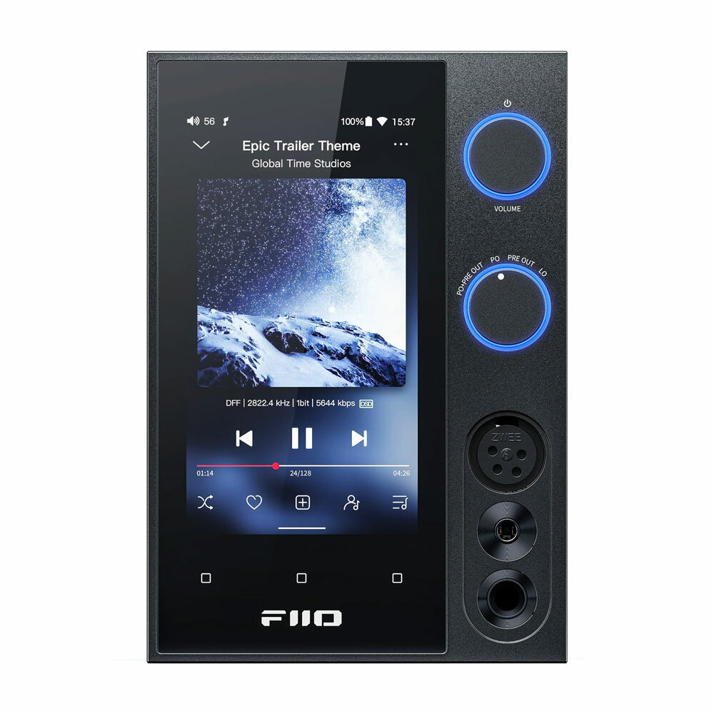 FiiO R7 усилитель для наушников с цап и стримером