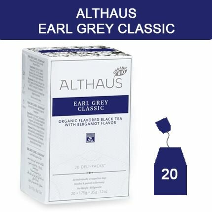 Чай черный Althaus Royal Earl Grey в пакетиках, 20х1,75 г - фото №18