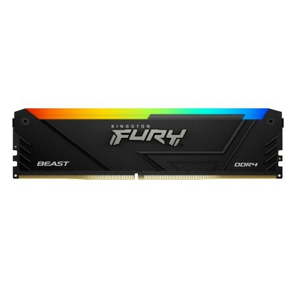 Kingston Модуль памяти 32GB 3200MT s DDR4 CL16 DIMM FURY Beast RGB KF432C16BB2A 32