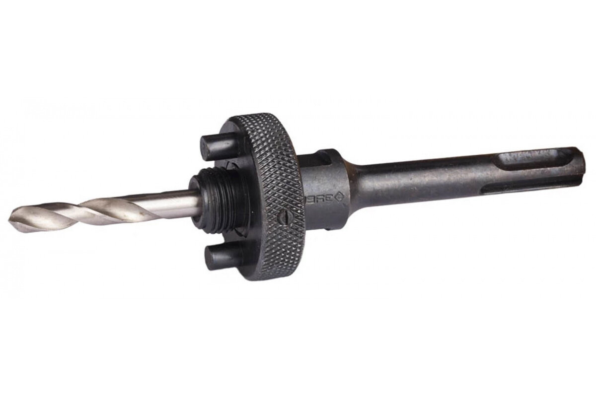 фото Державка для биметаллических коронок, SDS-Plus, 32-152 мм, быстросъёмная, ЗУБР