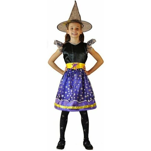фото Детский костюм сказочной ведьмочки маски карнавал