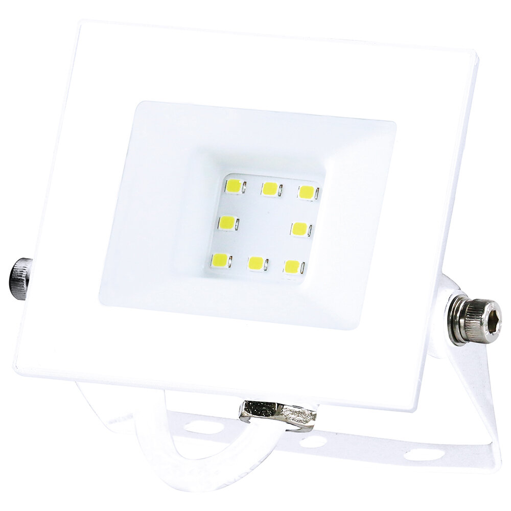 Прожектор светодиодный 2835 SMD 10W 6400K IP65 AC220V/50Hz, белый, LL-918 арт. 29491