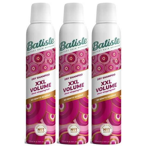 Batiste Спрей для экстра объема волос XXL Volume Spray 3 х 200 мл 2184₽