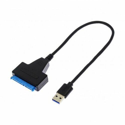 Переходник (адаптер) USB 3.0-SATA (для подключения жесткого диска) кабель переходник для подключения жесткого диска ssd через usb sata usb usb 3 0