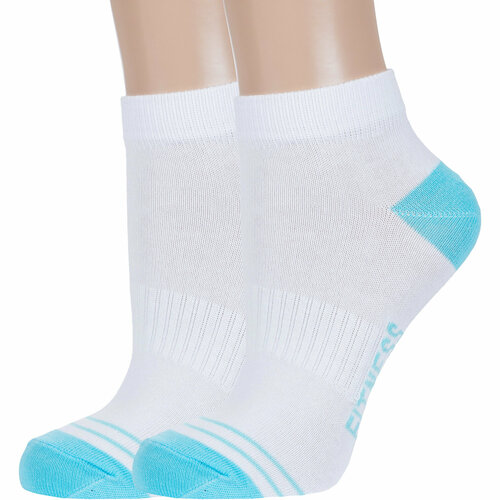 фото Носки борисоглебский трикотаж, 2 пары, размер 23-25, белый