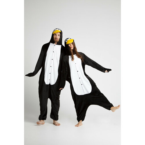 Кигуруми Пингвин, размер 155-165, черный