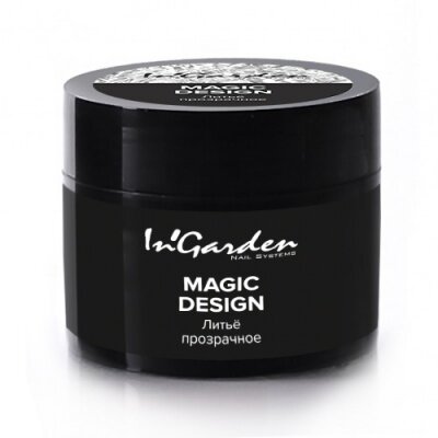 INGARDEN гель-краска "MAGIC DESIGN" для литья прозрачная 4ГР