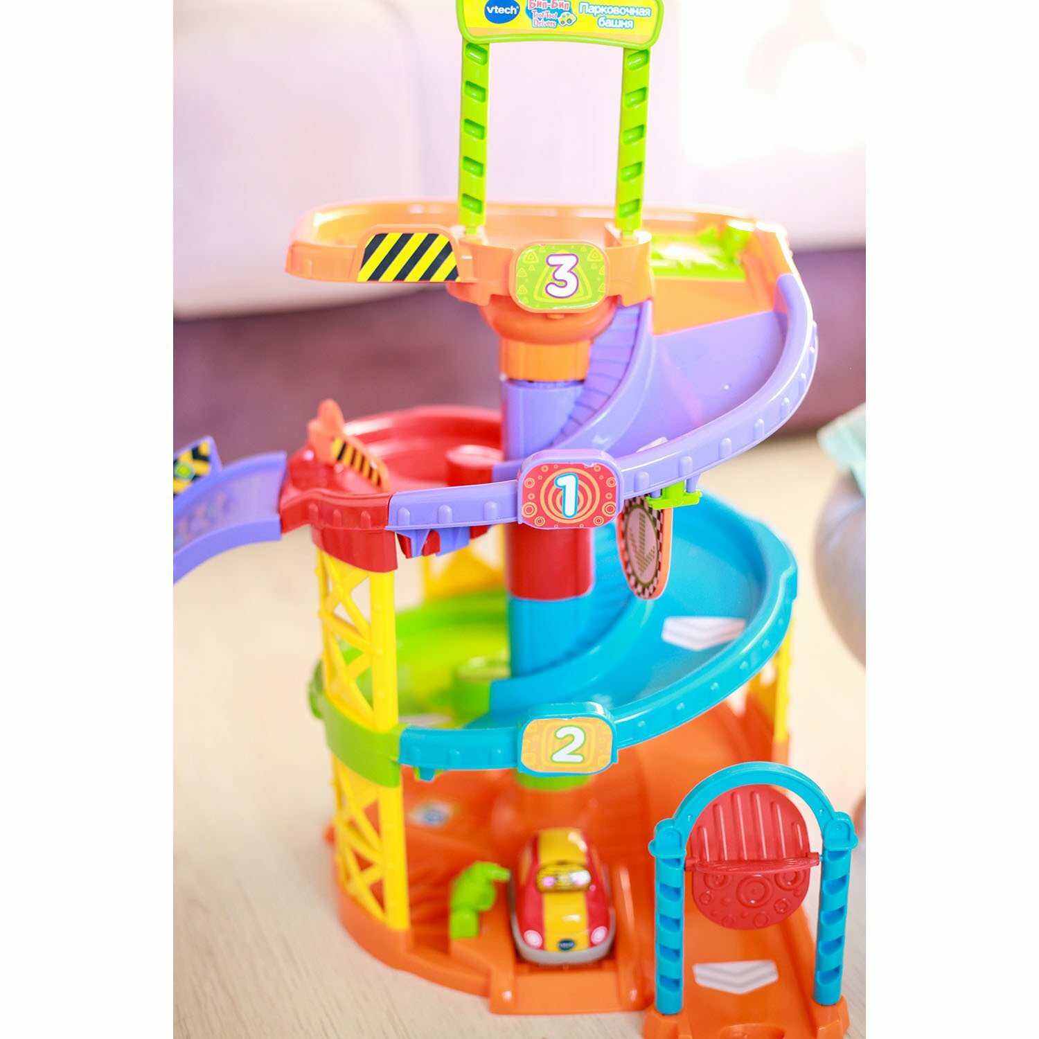 Интерактивная игрушка Vtech Бип-бип Парковочная станция - фото №16