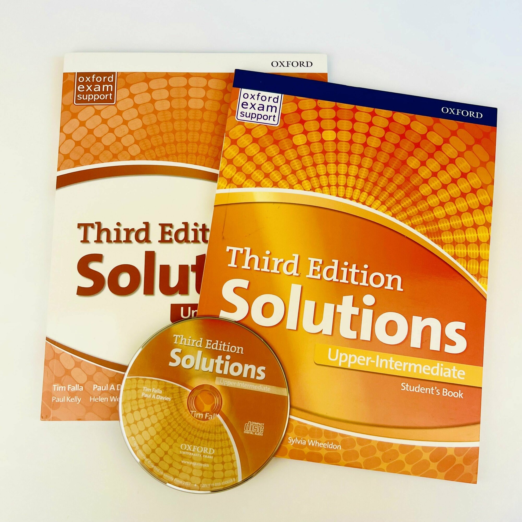 Solutions Upper Intermediate Third Edition полный комплект: Student's Book + Workbook + Диск