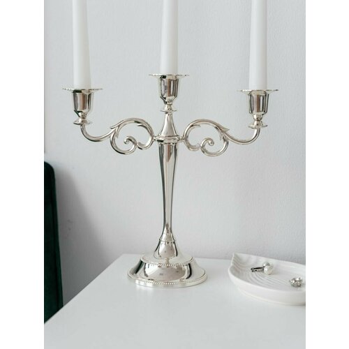 Подсвечник металлический для свечей канделябр