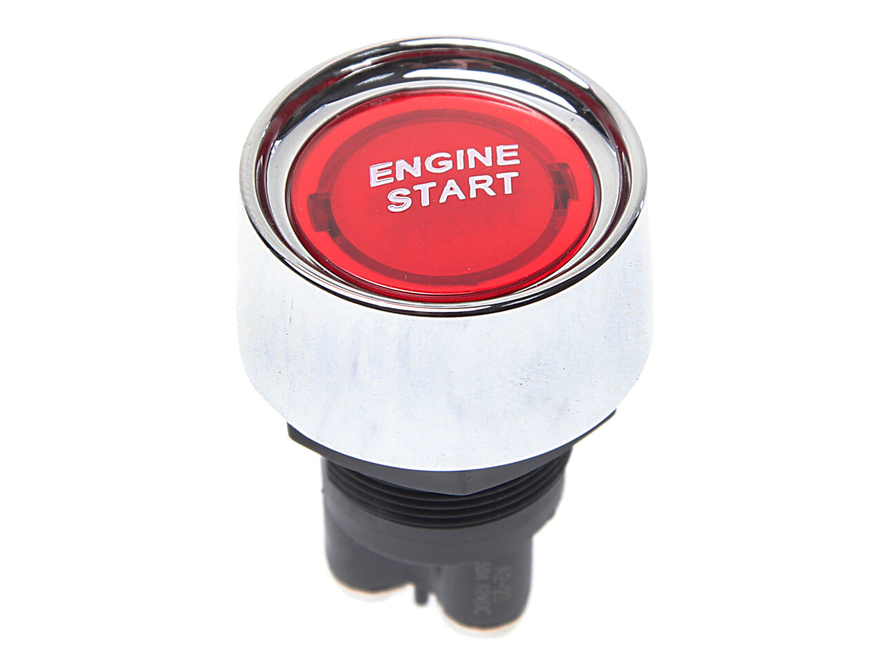 Выключатель кнопка 12V 50А ENGINE START без фиксации красная