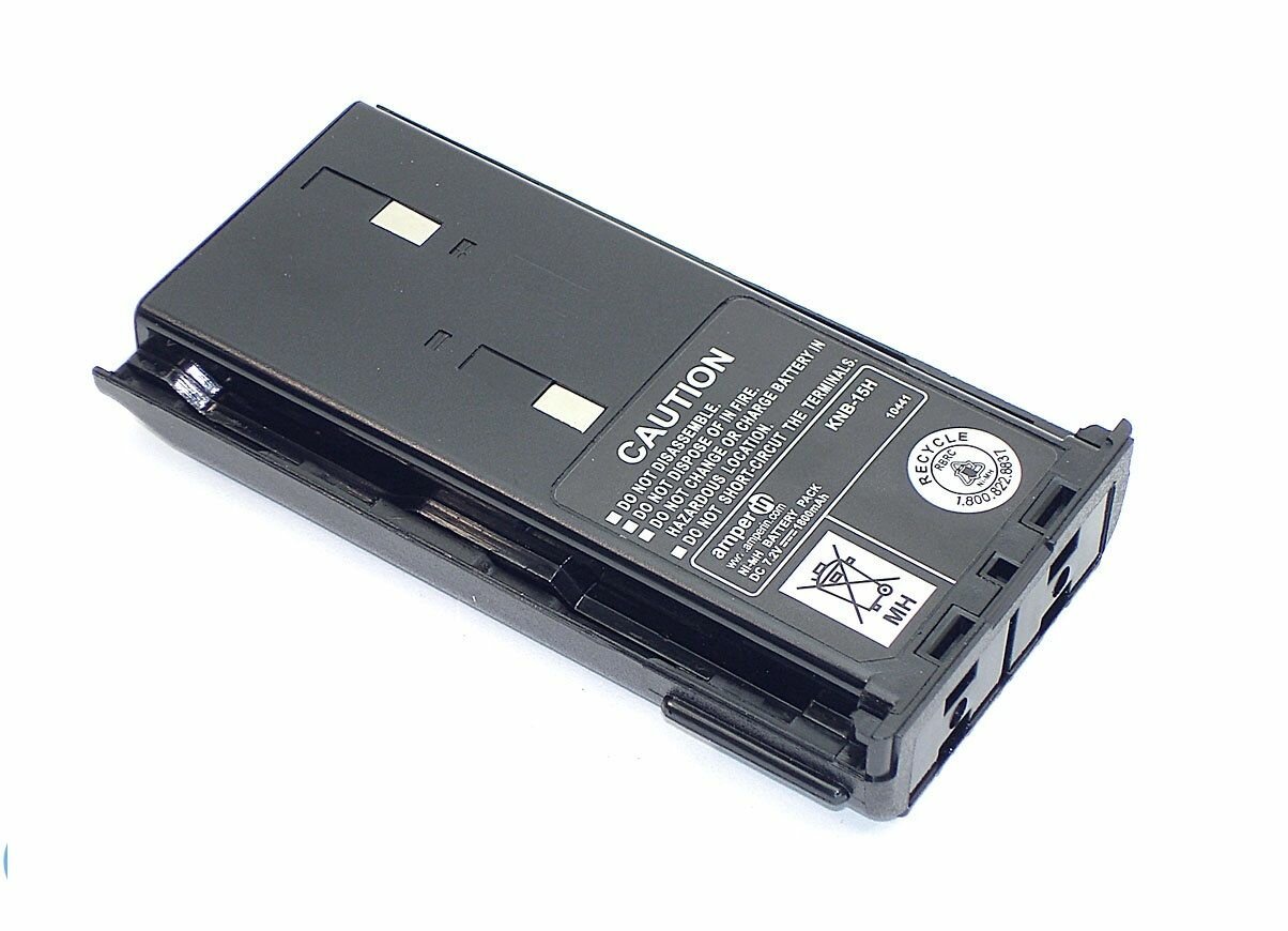 Аккумулятор Amperin для Kenwood TK-260 TK-360 TK-2100 (KNB-15) Ni-MH 1800mAh 7.2V, код 079178