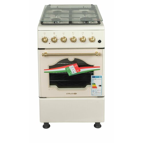 Газовая плита il Monte FO-GE5005 IVORY RUSTICO 50 см С Электрической духовкой 52 л 44935₽