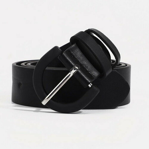 фото Ремень сима-ленд, размер 105, черный сима-лэнд