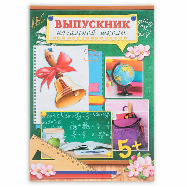 Папка, А4, без файлов "Выпускник", тематика: шуточные, отделка: без отделки