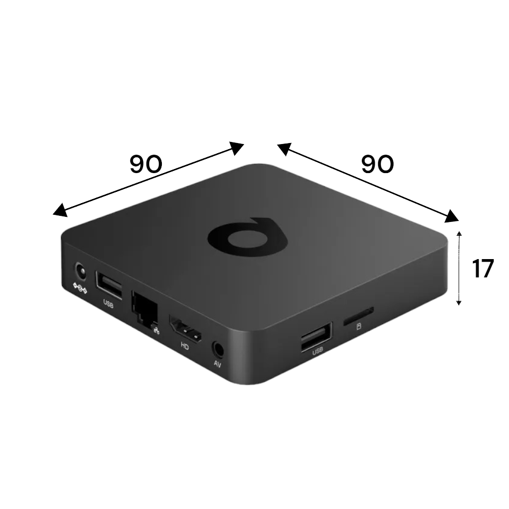 Смарт ТВ приставка цифровая Android 2GB/8GB, Wi-Fi, 4K — фото 2