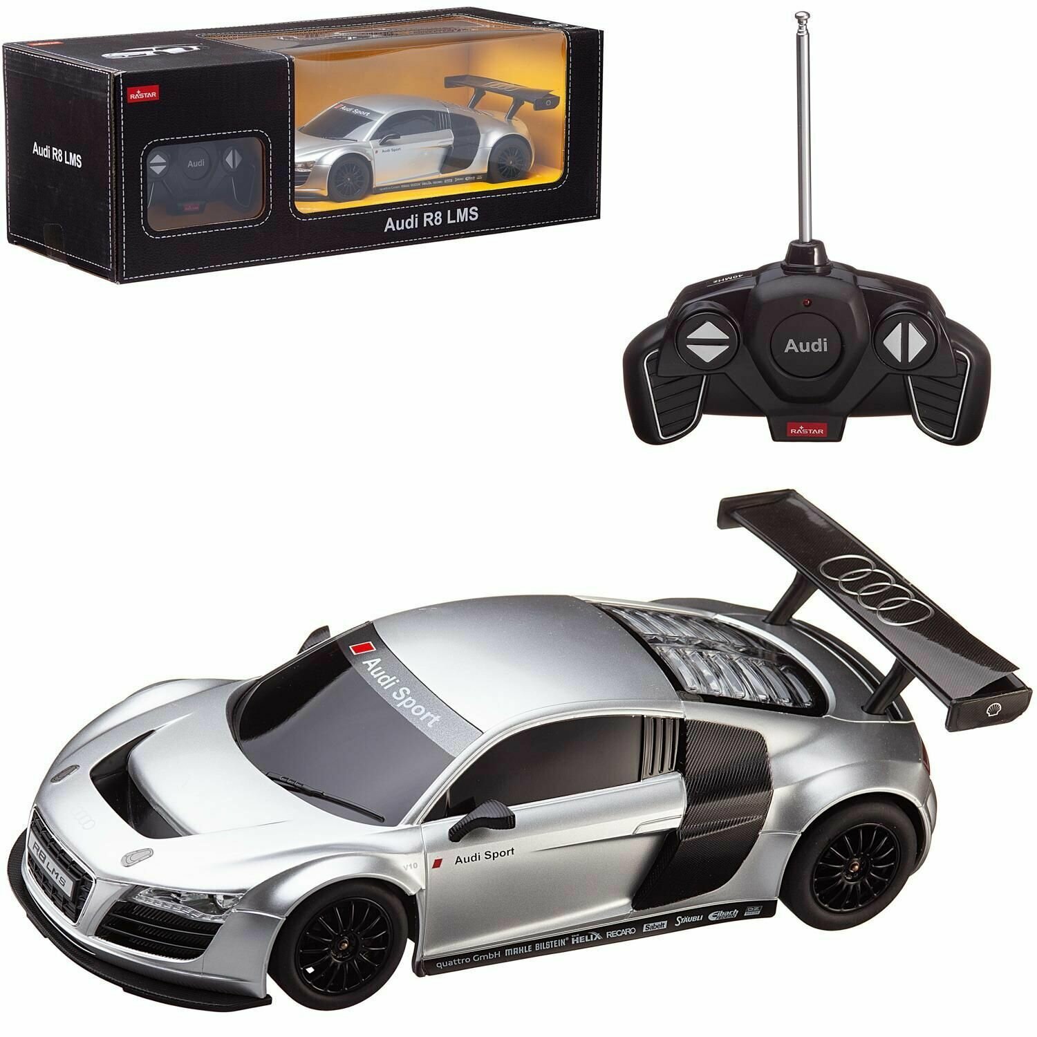 Rastar Audi R8 53600, 1:18, 34 см — фото 13