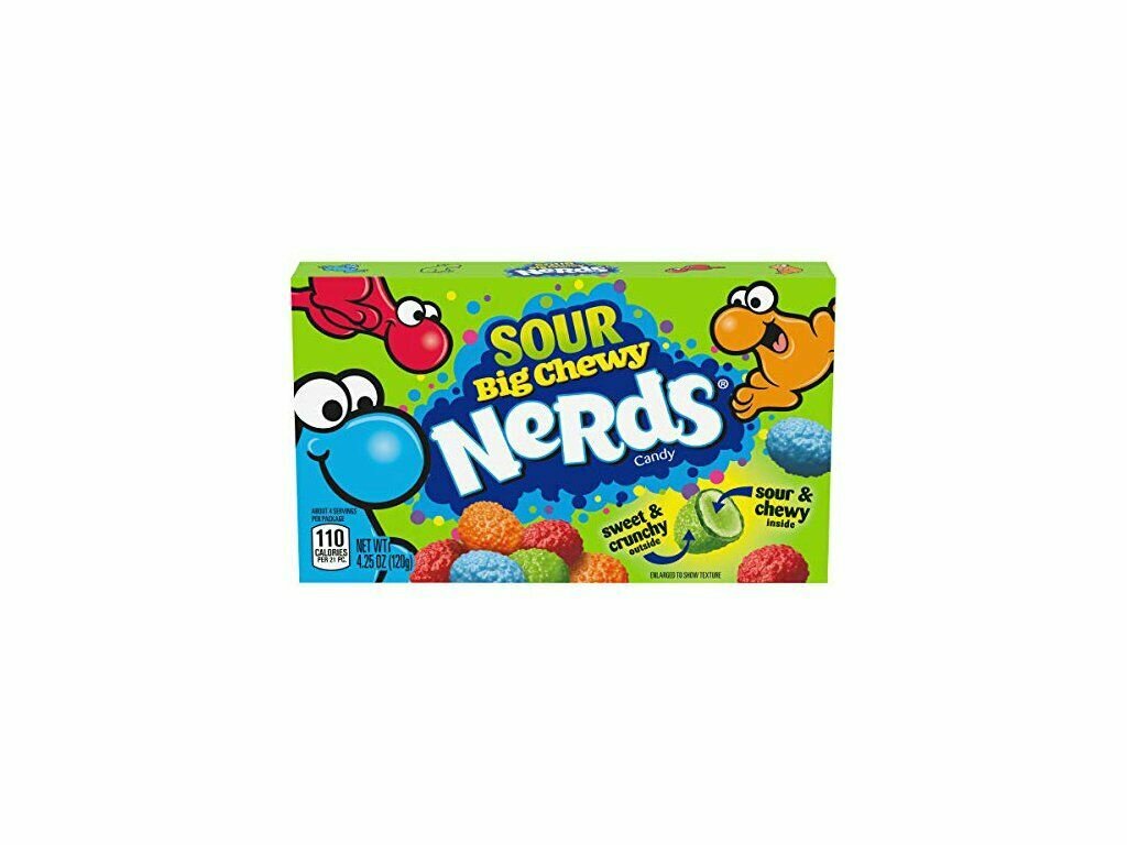 Конфеты Wonka Nerds Sour Big Chewy кислые вкусы 120 гр. - фотография № 3