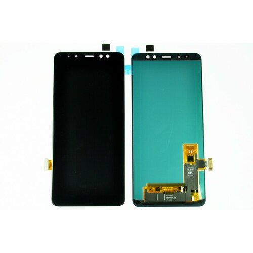 Дисплей (LCD) для Samsung SM-A730F Galaxy A8 Plus (2018)+Touchscreen black OLED