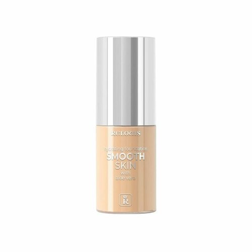 RELOUIS Крем Smooth Skin тональный увлажняющий с алоэ вера 02 натуральный бежевый 659₽