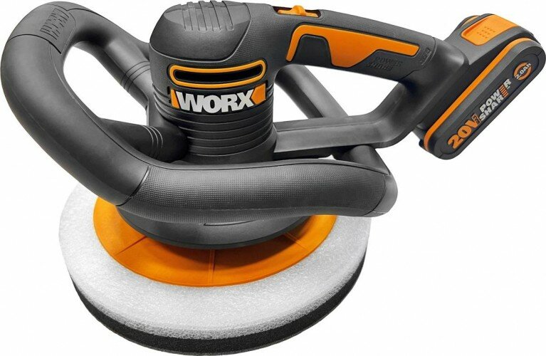 Полировальная машина WORX 20V аккумуляторная - фото №18