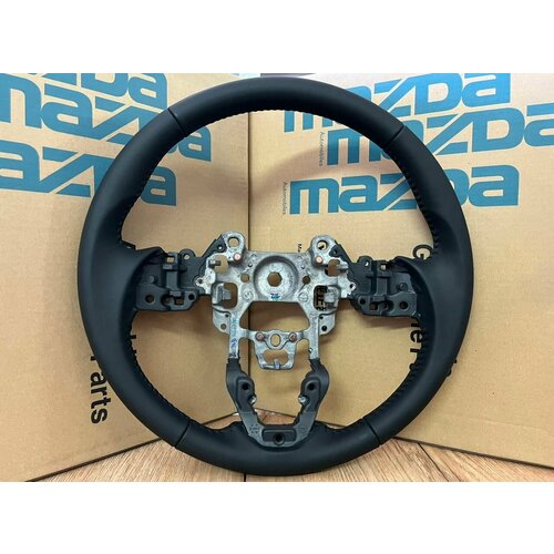 Руль мазда колесо рулевое новое заводское гладк кожа MAZDA CX5KE 2011-2017 14999₽