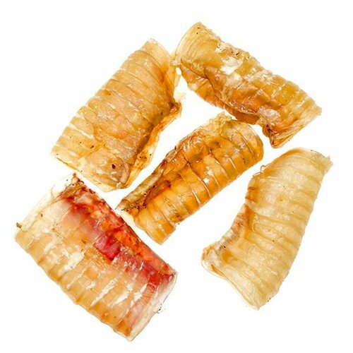 Лакомство для собак, Алтайские лакомства, Трахея говяжья 12 см 500г, 1 шт.