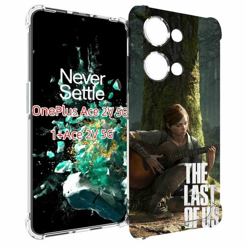 Чехол MyPads The Last of Us Part II для OnePlus Ace 2V задняя-панель-накладка-бампер чехол mypads god of war для oneplus ace 2v задняя панель накладка бампер