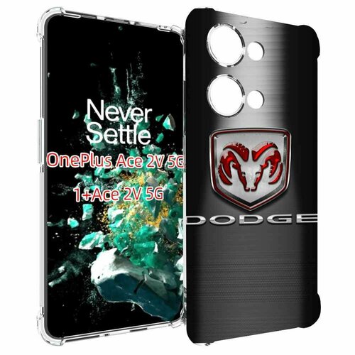 Чехол MyPads dodge додж 1 мужской для OnePlus Ace 2V задняя-панель-накладка-бампер