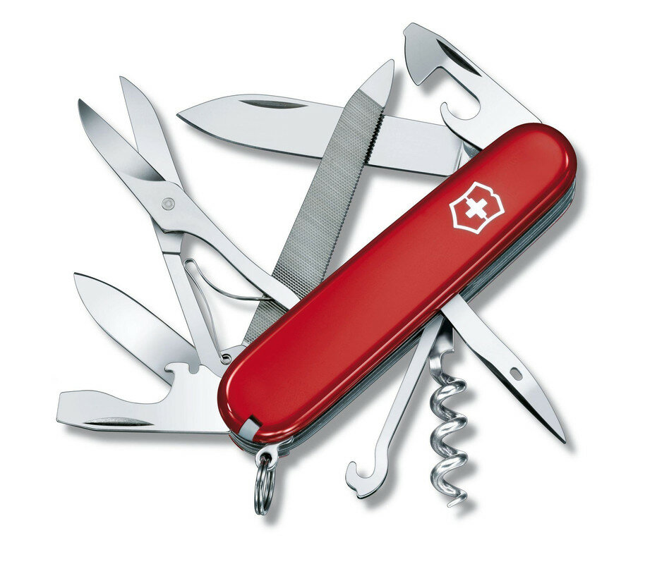 Victorinox Швейцарский нож Mountaineer красный 1.3743, 1.3743