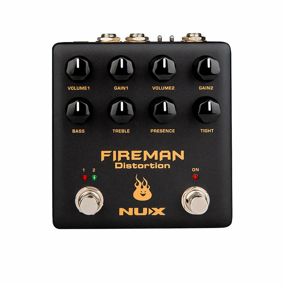 Педаль эффектов, дисторшн, Nux Cherub NDS-5 Fireman