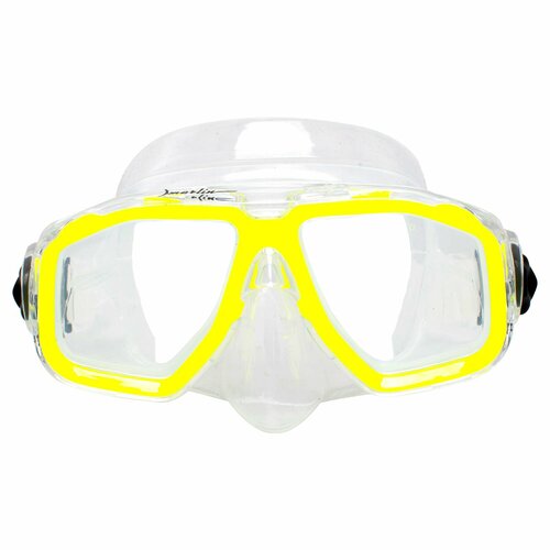 фото Маска marlin junior yellow/trans