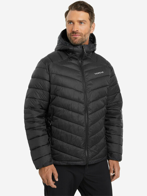 Куртка TOREAD Mens ultra-light cotton clothes, размер 56, черный