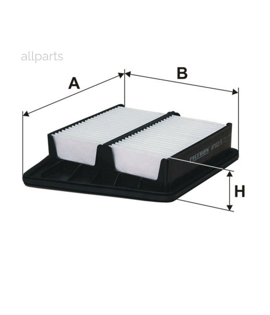 FILTRON AP1025 Фильтр воздушный AP 102/5